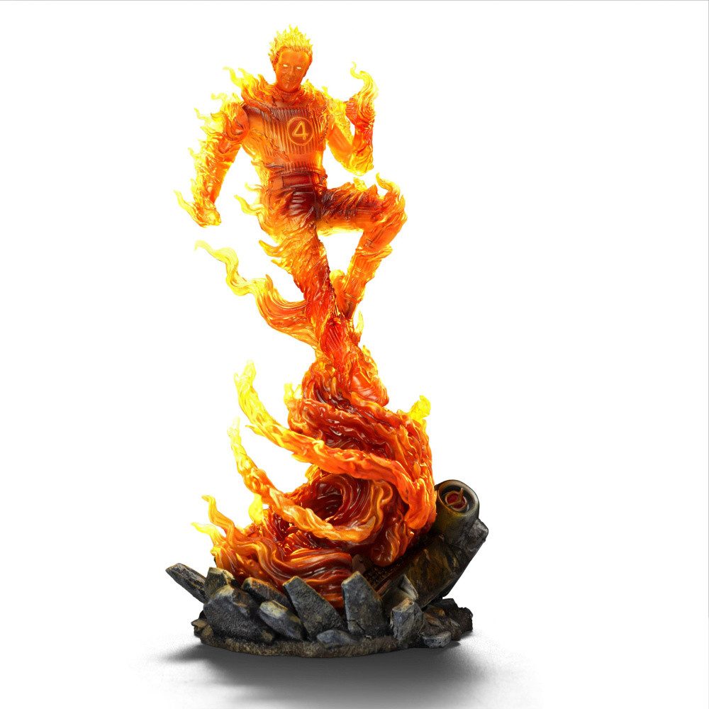 Iron Studios Merchandise-Figur Fantastic Four Art Scale Statue 1/10 Human Torch 30 cm