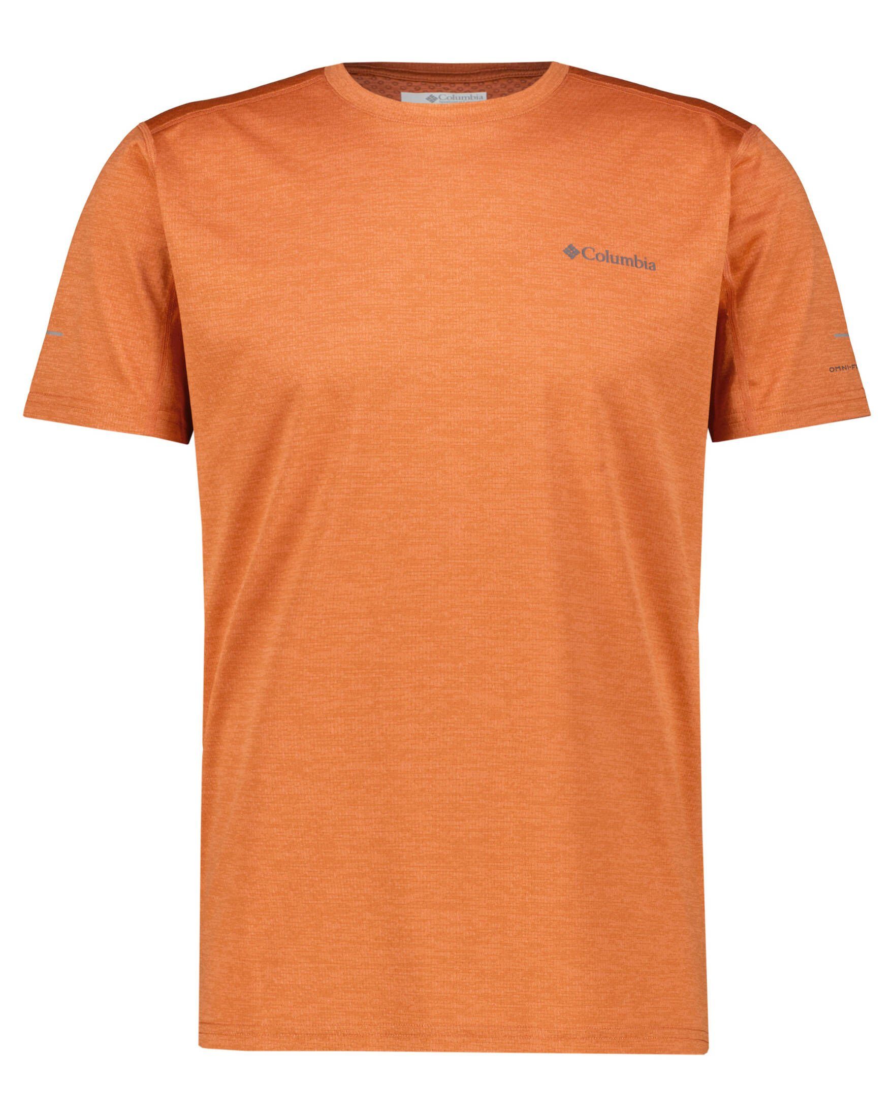 Columbia T-Shirt Herren Funktionsshirt ALPINE CHILL ZERO (1-tlg) orange mandarine (506)