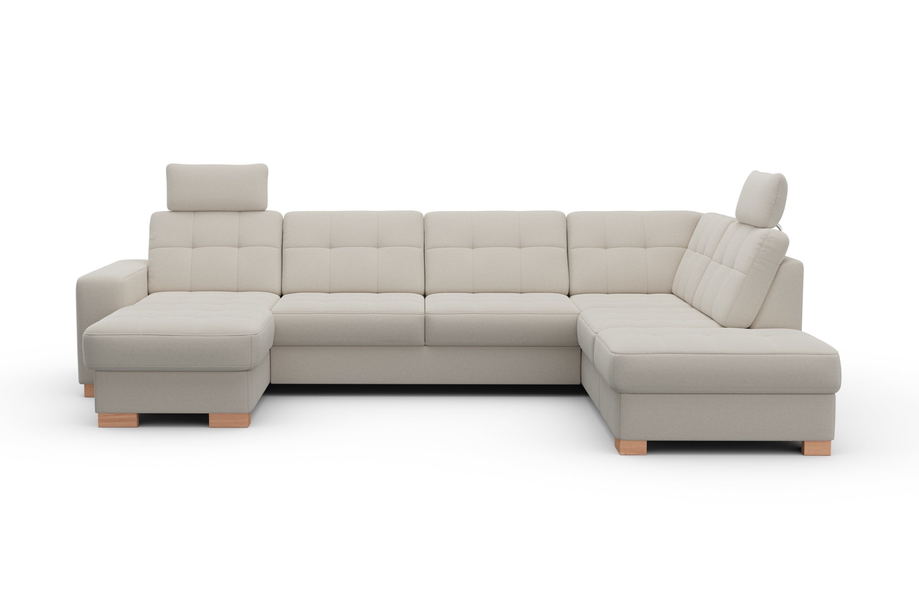 sit&more Wohnlandschaft Quincy U-Form, wahlweise mit Bettfunktion und Bettkasten. Reduzierter Preis € 2.091,60. Unverbindliche Preisempfehlung € 3.569,00