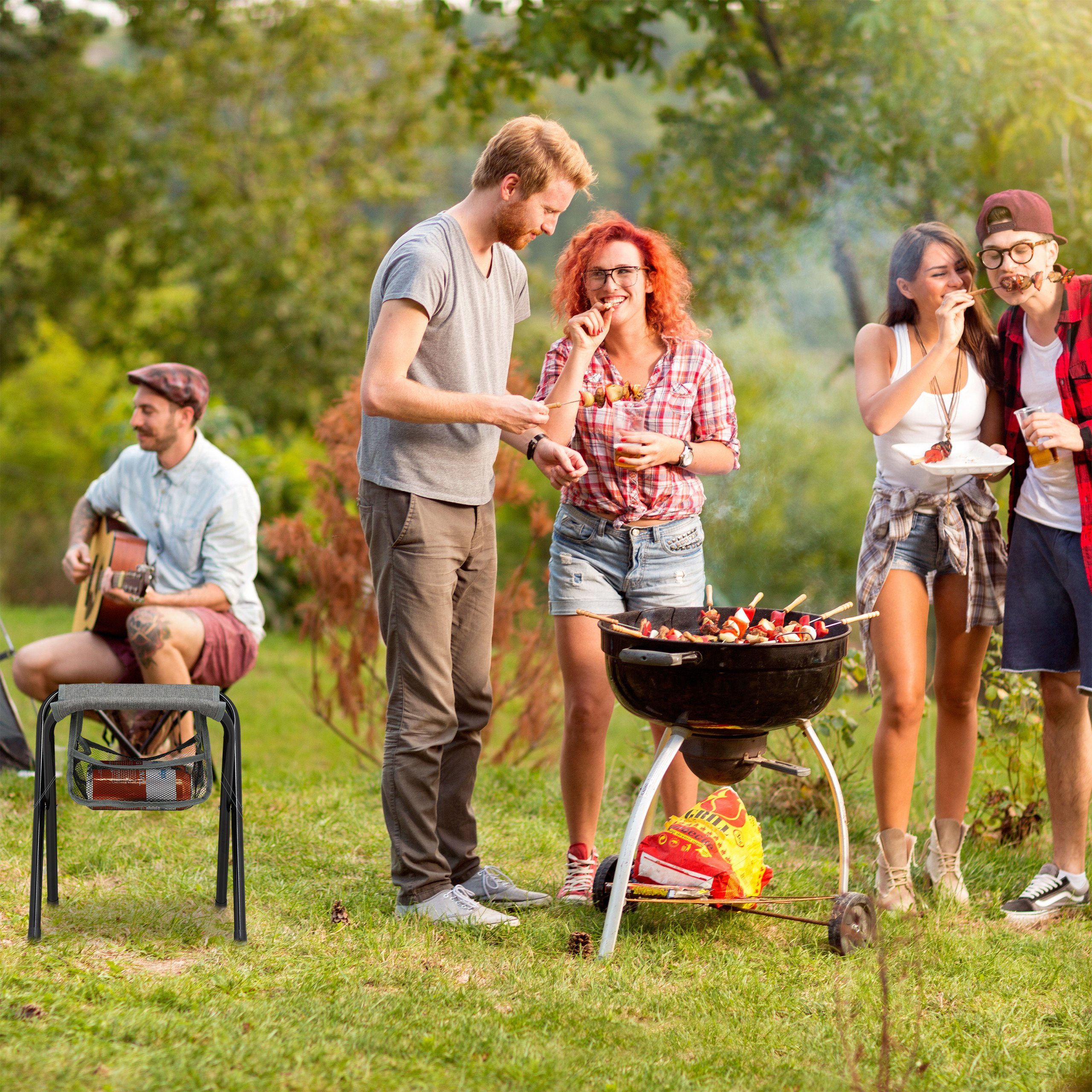 relaxdays Campinghocker faltbar mit Tasche günstig online kaufen