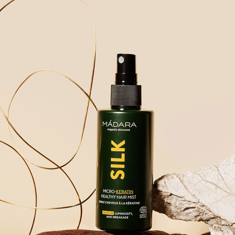 Madara Leave-in Pflege Silk Mikro-Keratin-Spray für Gesundes Haar, 90 ml
