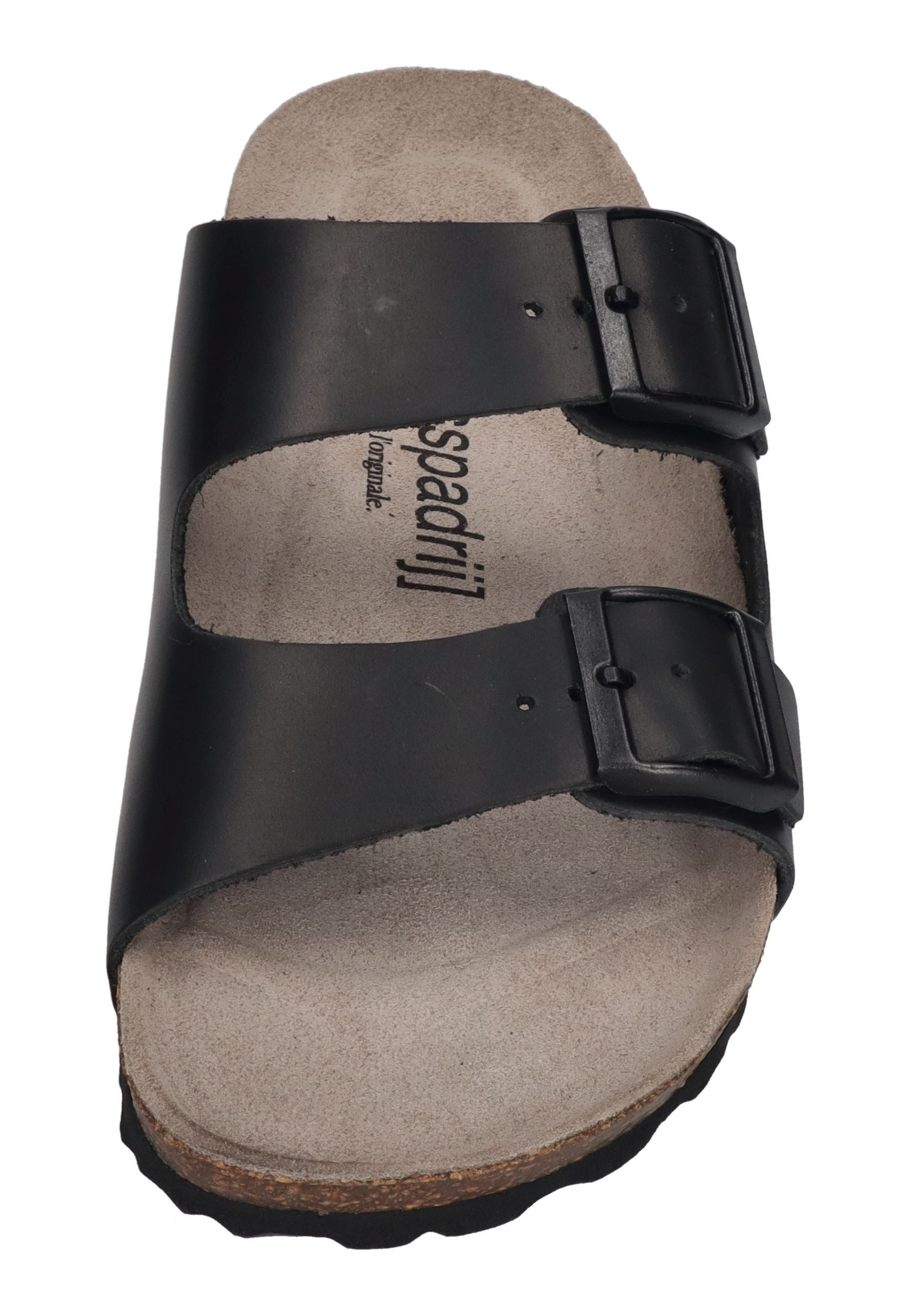 espadrij l´originale AMI CUIR UNISEX Pantolette Noir