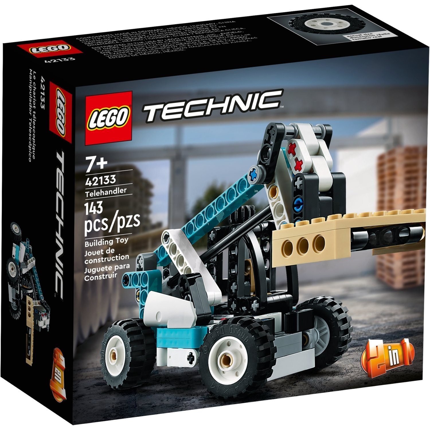 LEGO® 42133 Technic Teleskoplader Konstruktionsspielsteine günstig online kaufen
