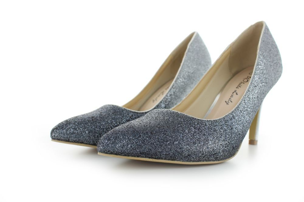 White Lady 827 Glitter Pumps mit Farbverlauf Pumps