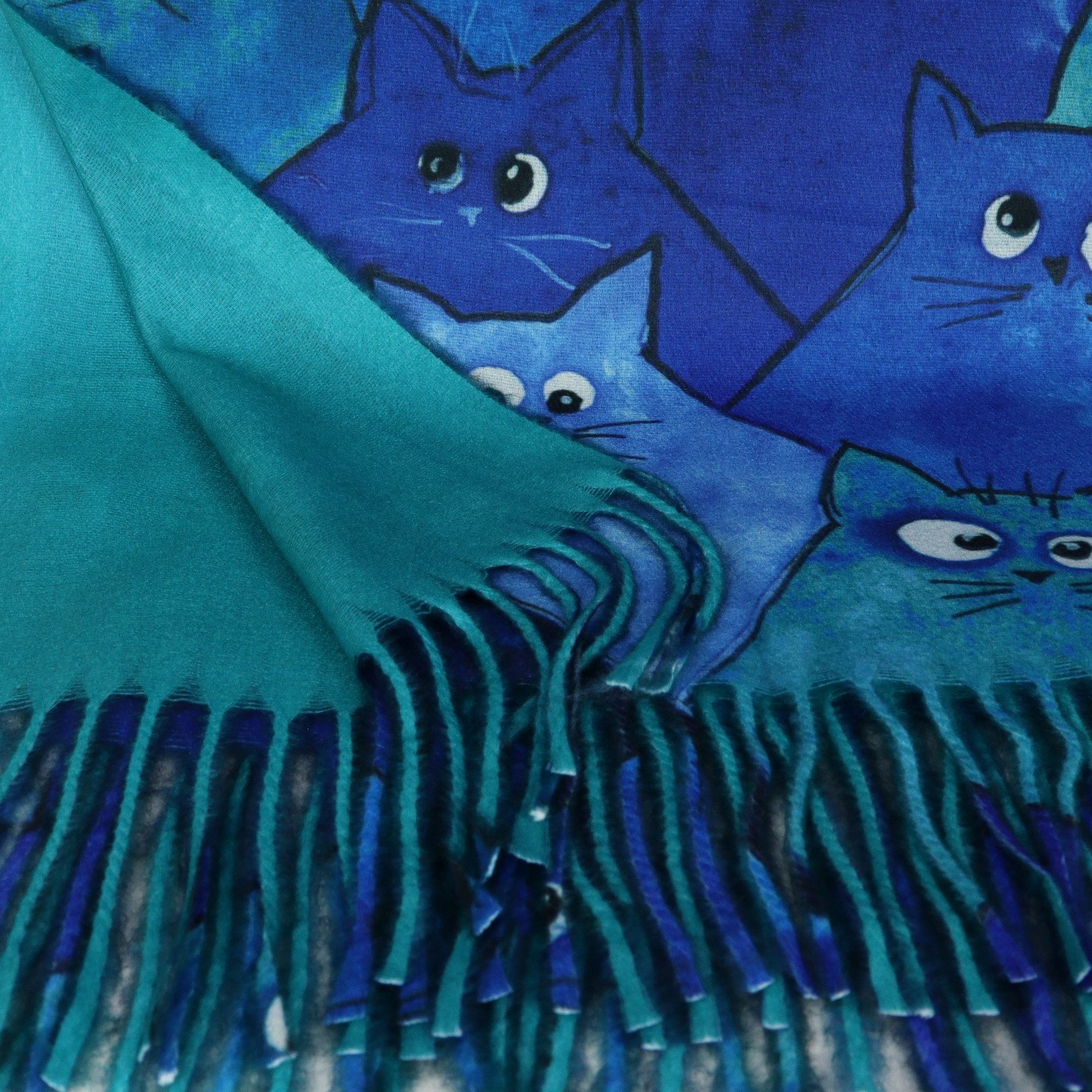 ZEBRO Modeschal Schal Cat günstig online kaufen