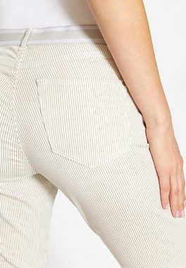 ANGELS Slim-fit-Jeans Jeans Anacapri Sporty mit Dehnbund mit Label-Applikationen