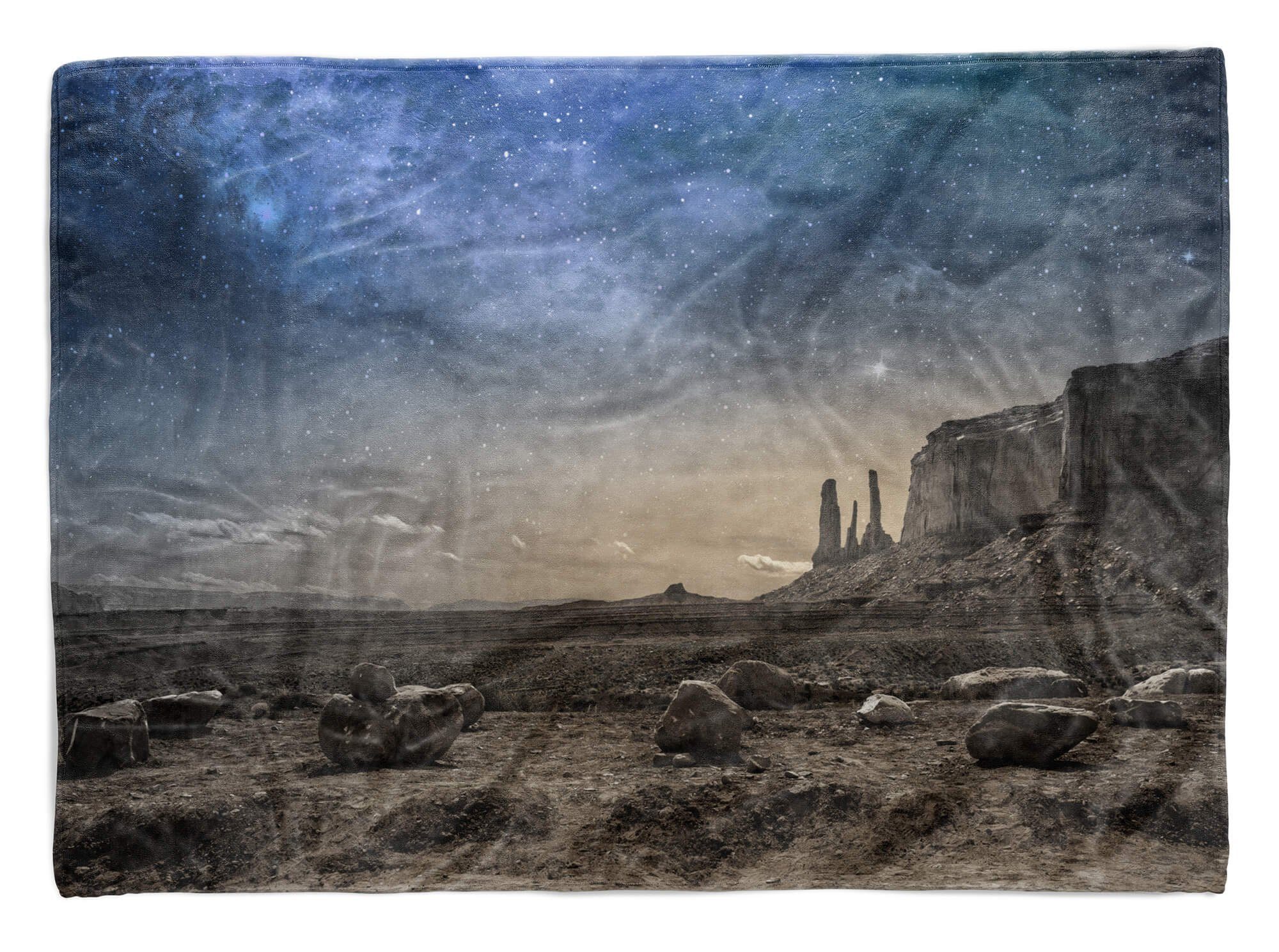 Sinus Art Handtücher Handtuch Strandhandtuch Saunatuch Kuscheldecke mit Fotomotiv Arizona Berge Grand Canyon S, Baumwolle-Polyester-Mix (1-St), Handtuch