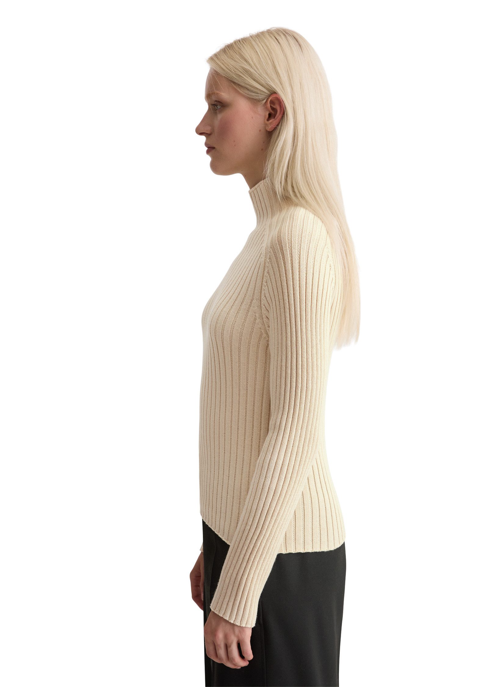 Marc O'Polo Stehkragenpullover aus Heavy Weight günstig online kaufen