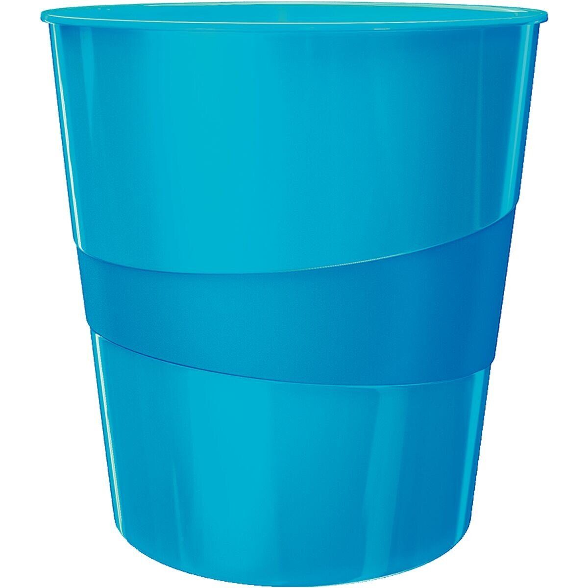 LEITZ Papierkorb WOW 5278, 15 Liter, mit integriertem Tragegriff