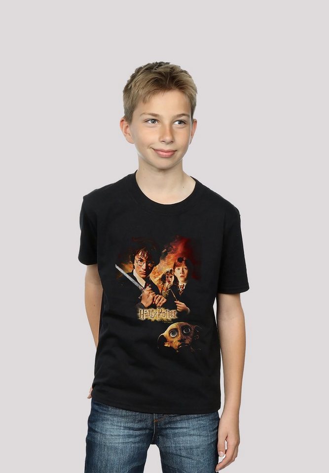 F4NT4STIC T-Shirt Harry Potter Kammer des Schreckens Poster Print, Sehr  weicher Baumwollstoff mit hohem Tragekomfort