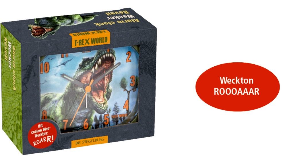 Coppenrath Kinderwecker Wecker - T-Rex World Mit ROOAAR Weckruf günstig online kaufen