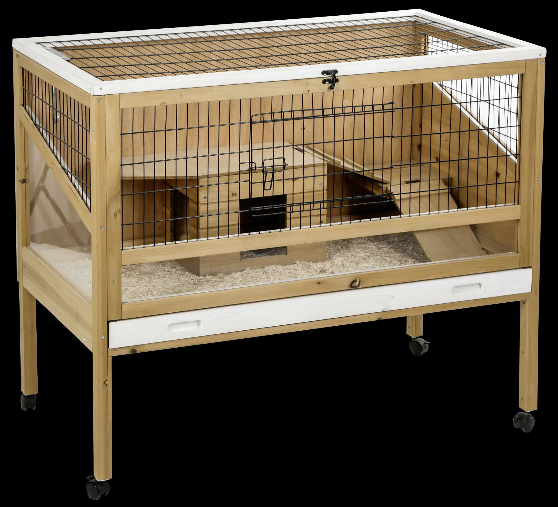 Kleintierkäfig Kerbl Kleintierkäfig Indoor Deluxe mit einer Etage, L x B x H 115 x