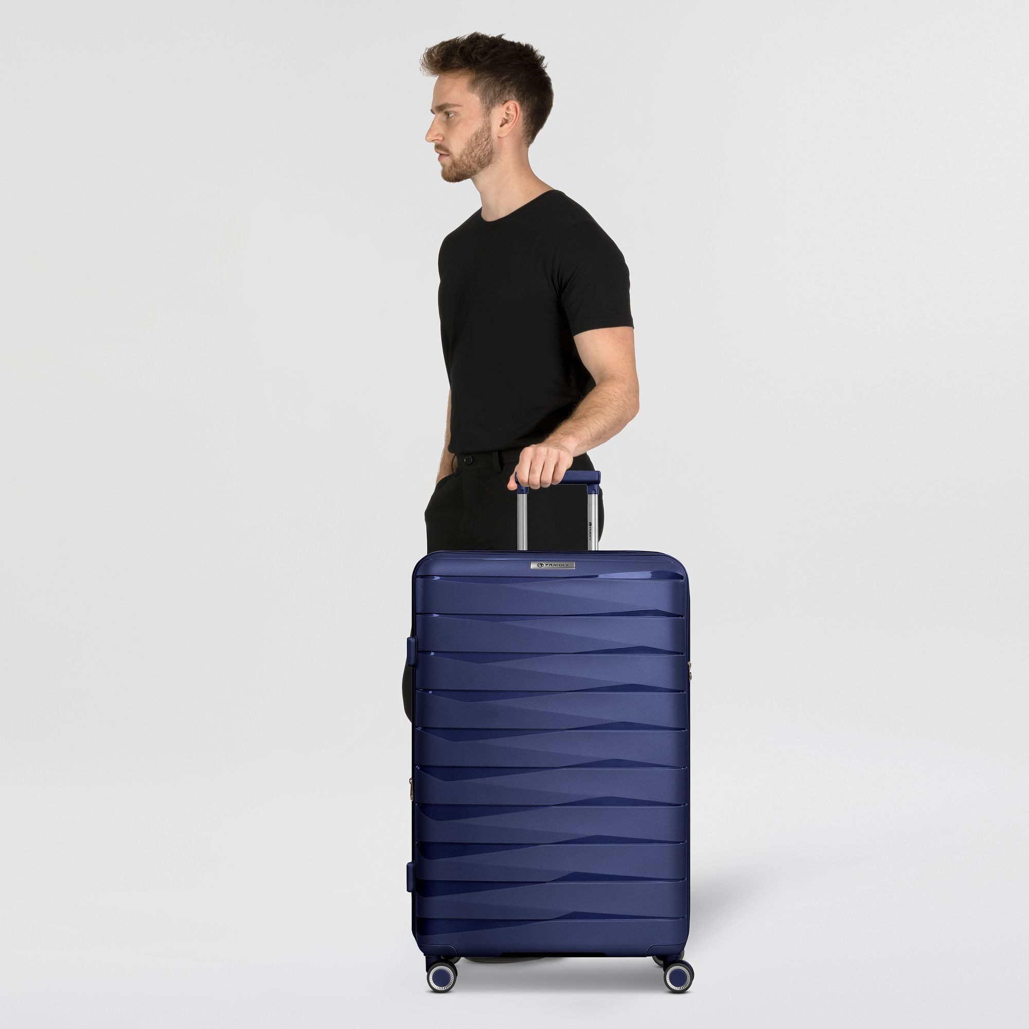 Franky Hartschalen-Trolley London, 4 Rollen, Polypropylen