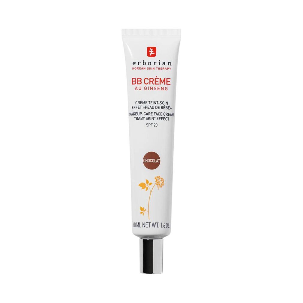 Erborian Tagescreme BB Creme SPF 20 Make-up Pflege Gesichtscreme 40 ml Farbton Chocolat