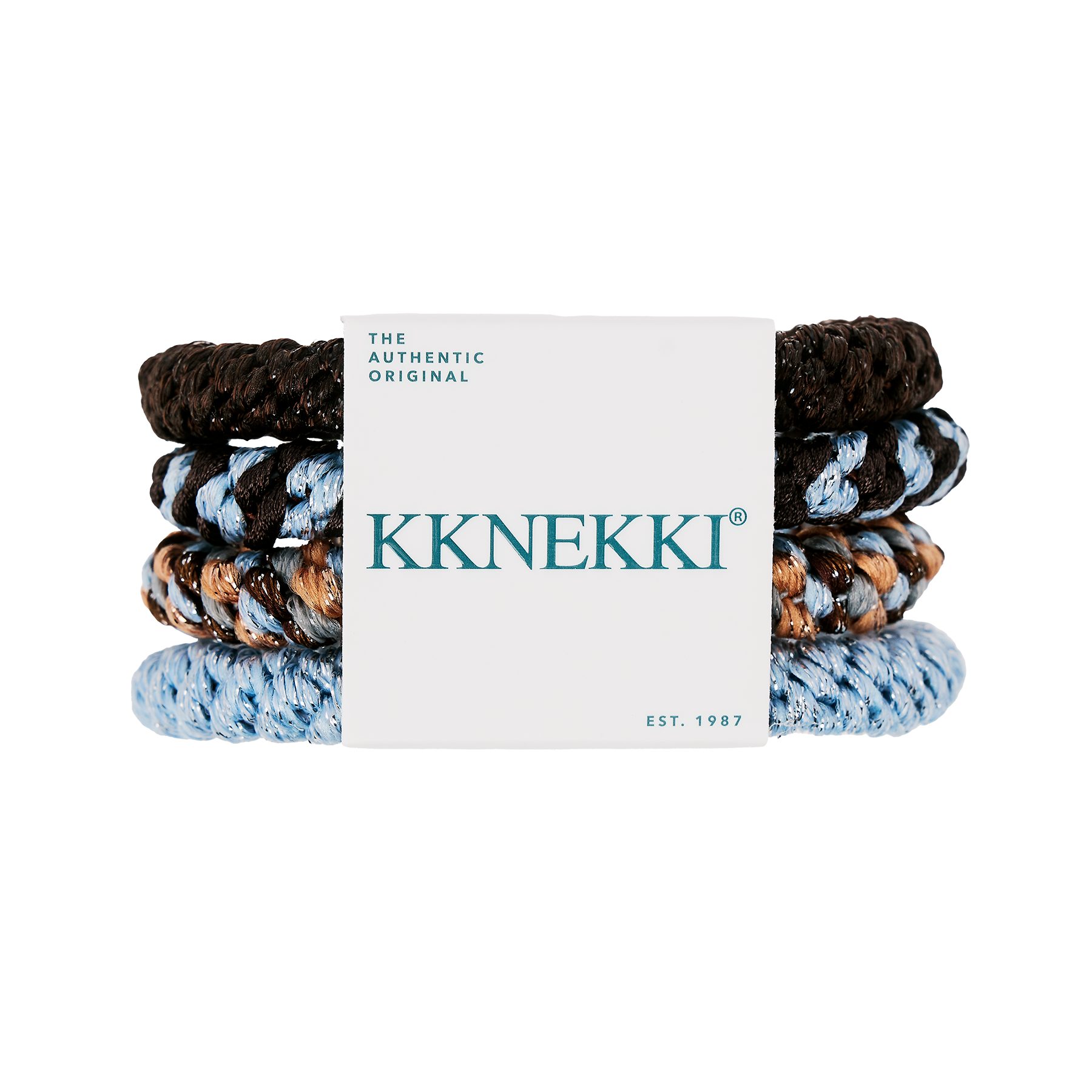 KKNEKKI Haargummi Original Hair Ties - 4er Bundle