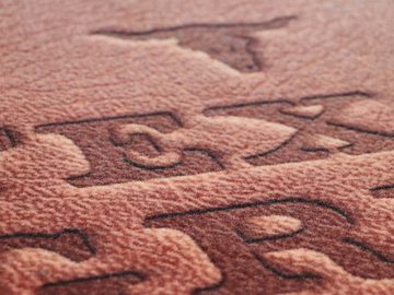 Fußmatte TEXAS, Primaflor-Ideen in Textil, rechteckig, Höhe: 5 mm, Schmutzfangmatte, Grillunterlage ideal als Bodenschutz, waschbar