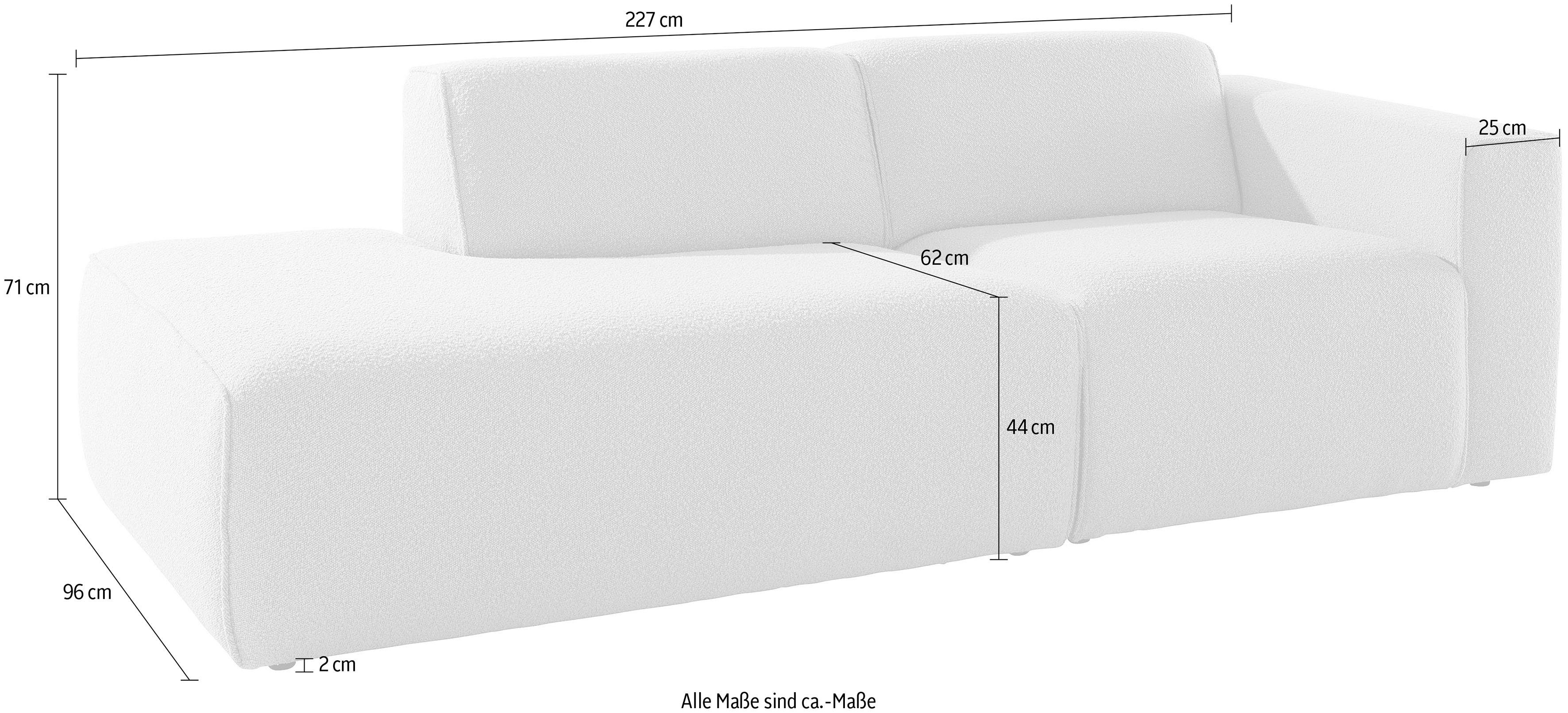 andas grob Cord, Luxus-Microfaser, Struktur Noord, mit 2-Sitzer Struktur, Kedernaht,