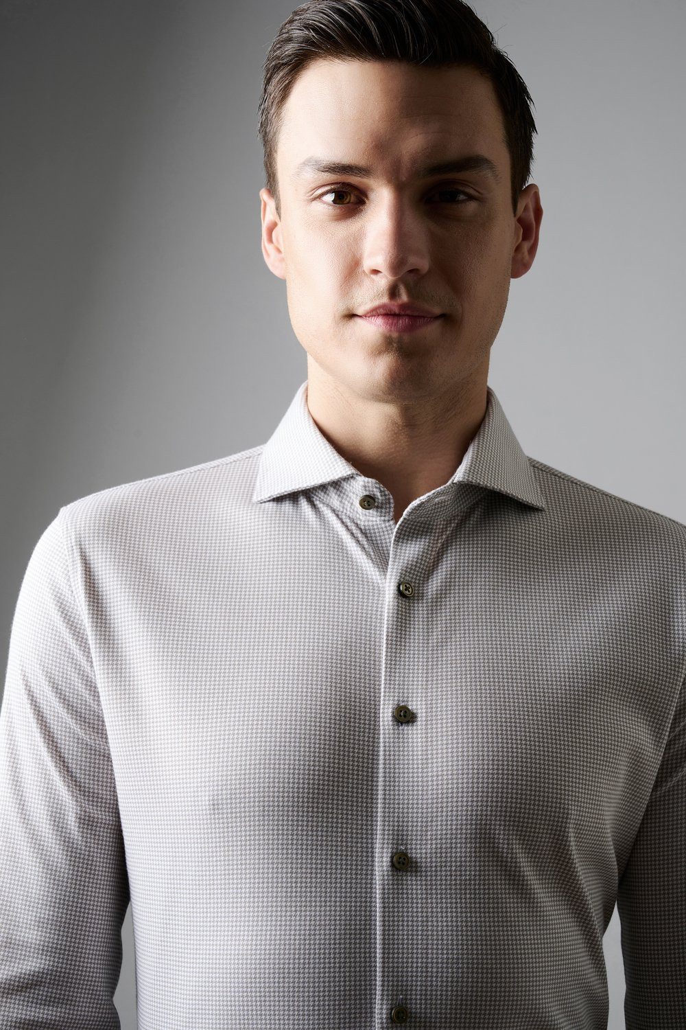 DESOTO Langarmhemd Jerseyhemd Essential Hai langarm Flexibler Stretch