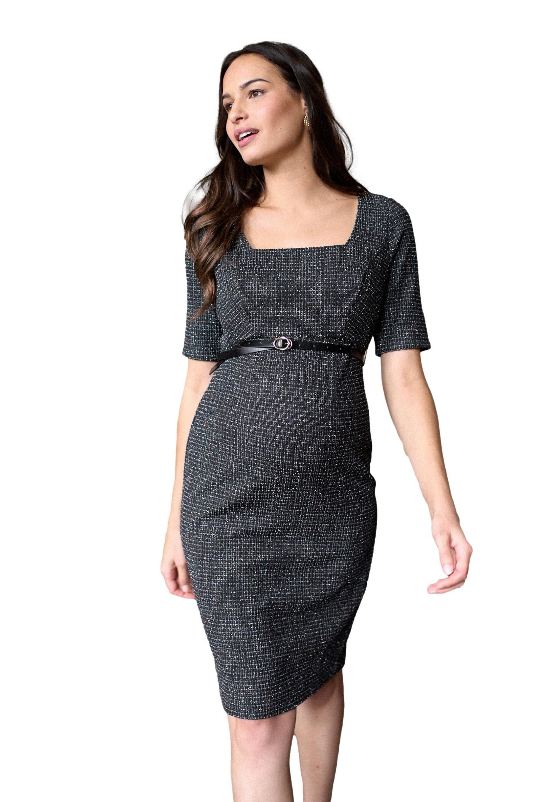 Seraphine Umstandskleid Seraphine Umstandskleid in A-Linie Stretch-Tweed (1-tlg)