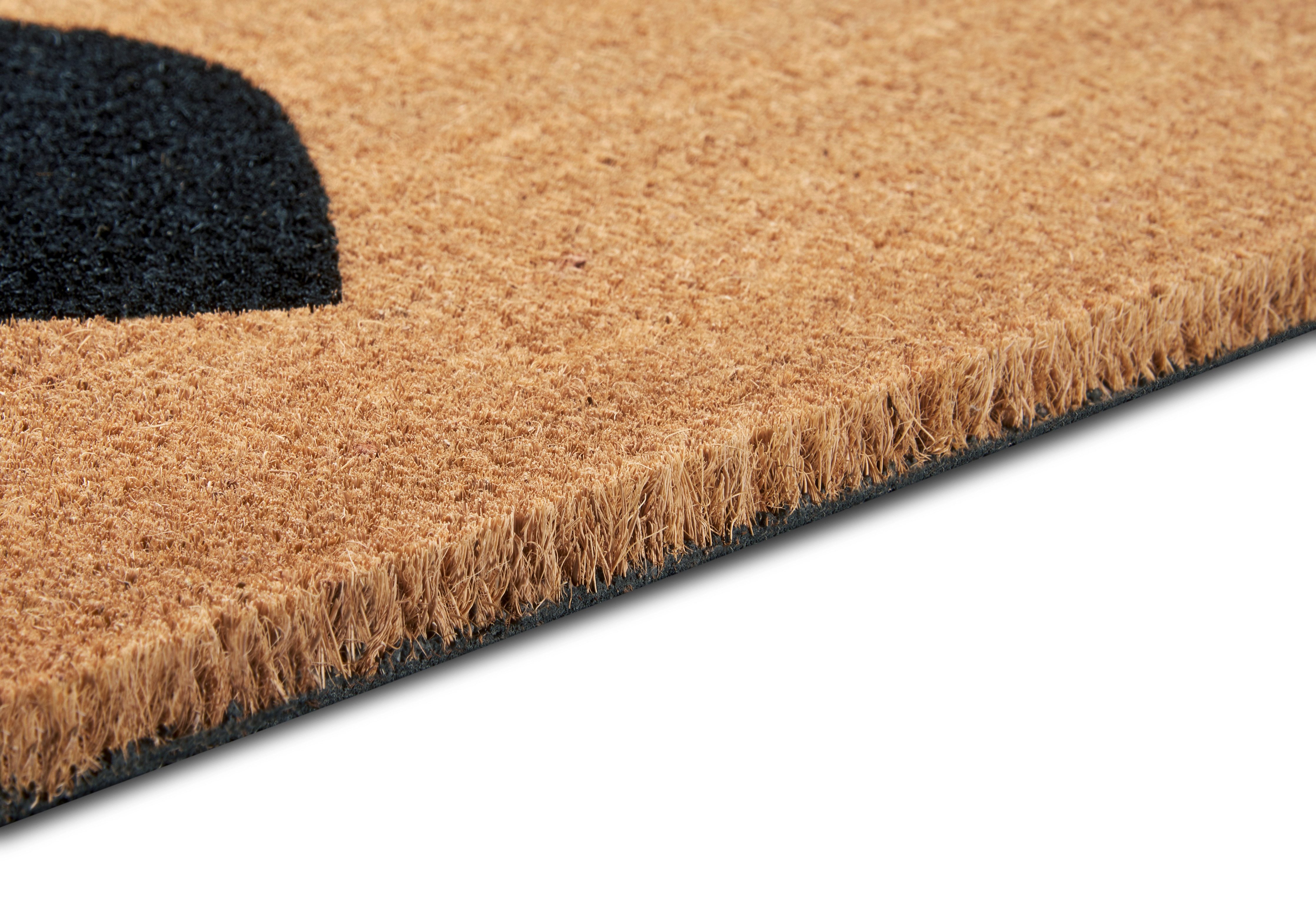 HANSE Home Fußmatte Mix Mats Kokos Heart, Türmatte, rechteckig, Höhe: 15 mm, Kokos, Schmutzfangmatte, Outdoor, Rutschfest, Innen, Kokosmatte, Flur – Bild 5 von 5