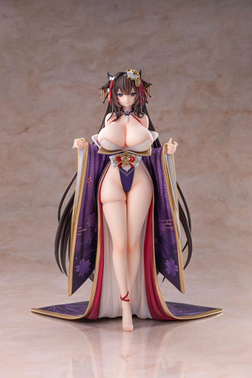 Ami Ami Erotik-Actionfigur Azur Lane PVC Statue 1/6 Kashino Robust Floral Strings Ver. 27 cm