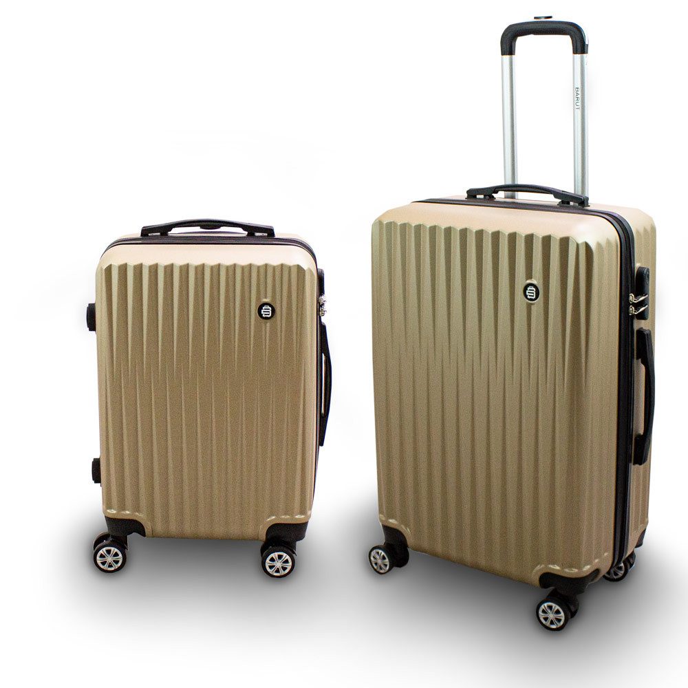 Barut Trolleyset Barut Reisekofferset 2-teilig M + L Modell General Champagne