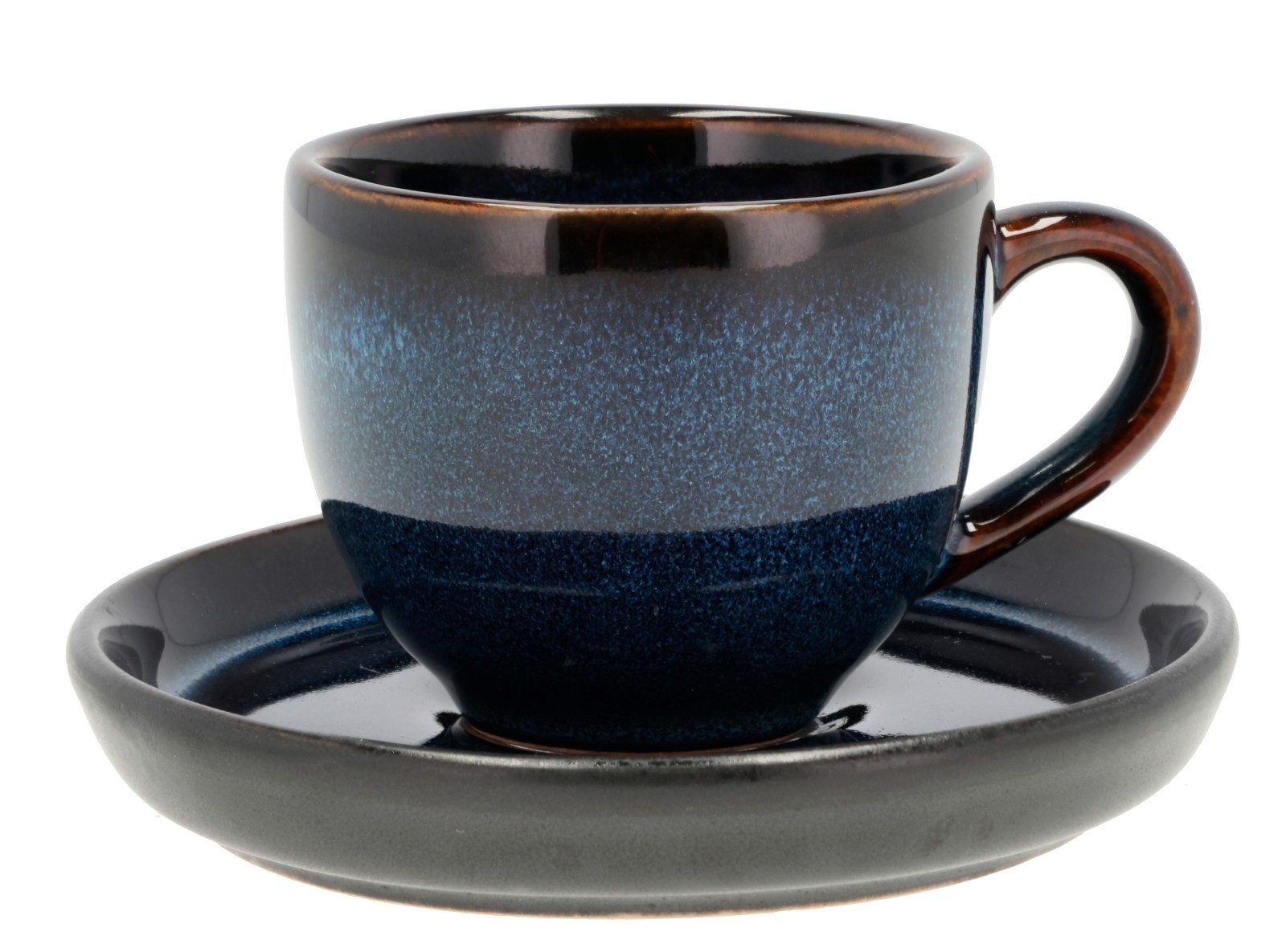 Espressotasse Espressotasse mit Unterer dunkelbl./schwarz 0,07 l