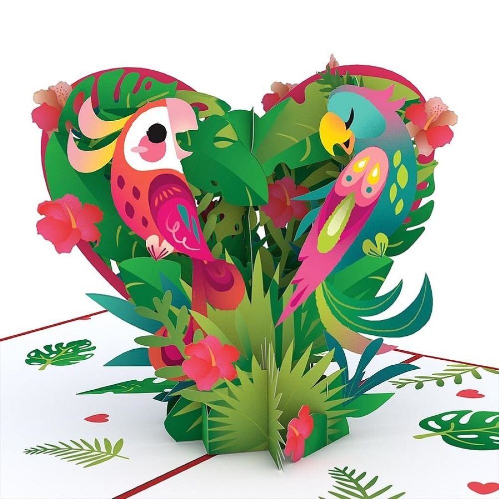 Lovepop Glückwunschkarte Lovepop To Card Lovebird Pop-Up My