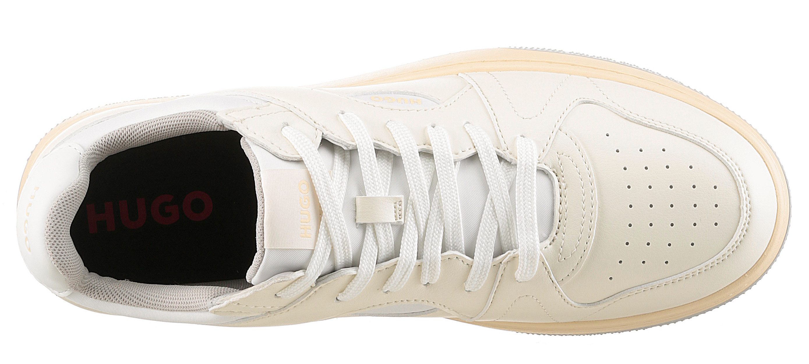 HUGO Hadrian tenn Sneaker, Schnürschuh, Halbschuh, Freizeitschuh in aktueller Farbkombi