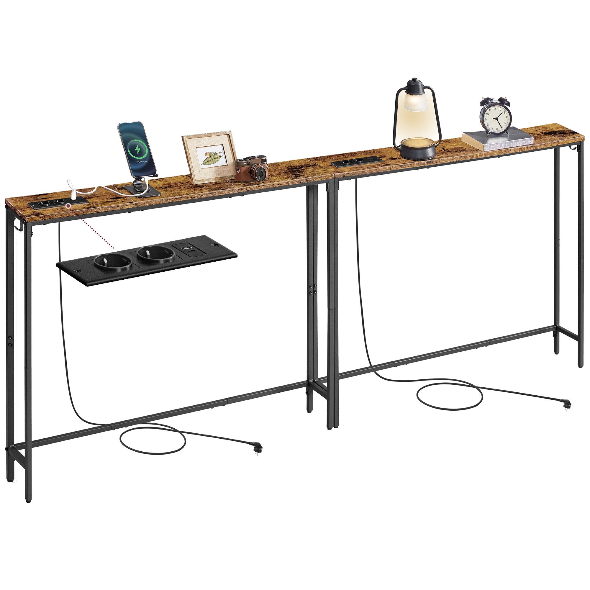 VASAGLE Konsolentisch (2-St., 2 Tisch), Flurtisch, günstig online kaufen
