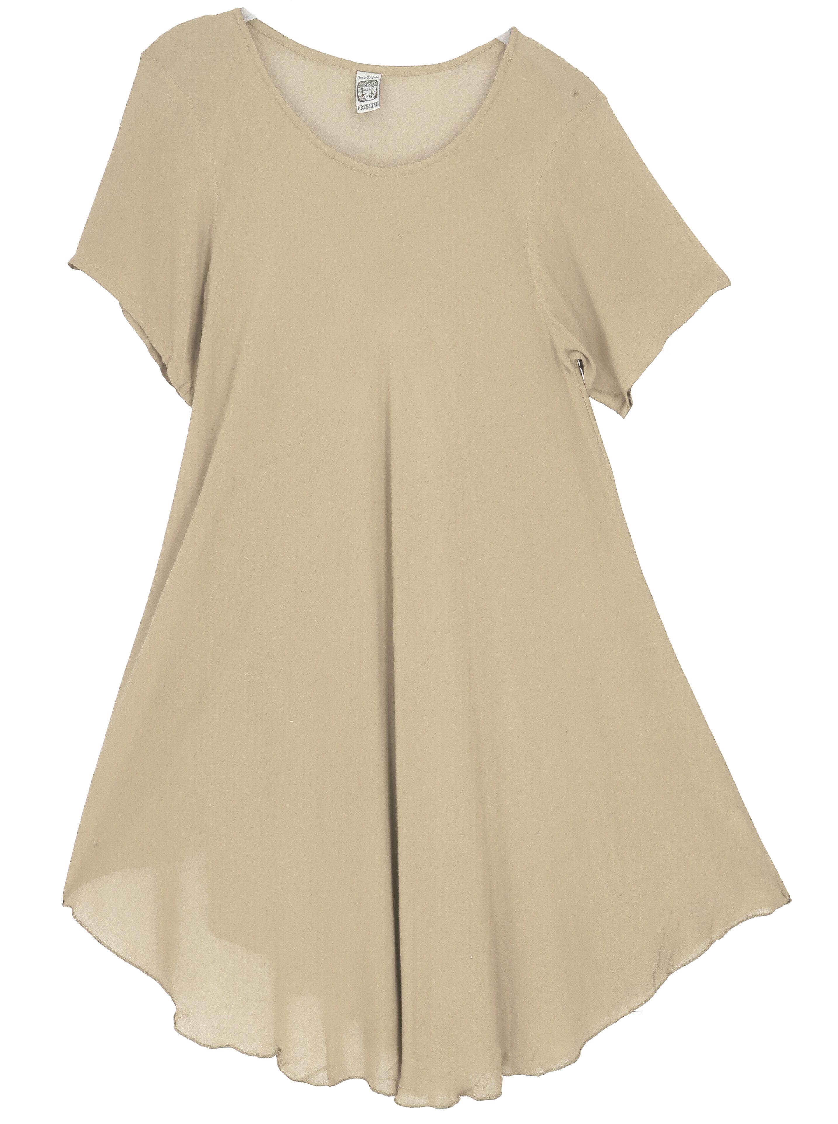 Guru-Shop Midikleid Luftiges Boho Minikleid, weites günstig online kaufen