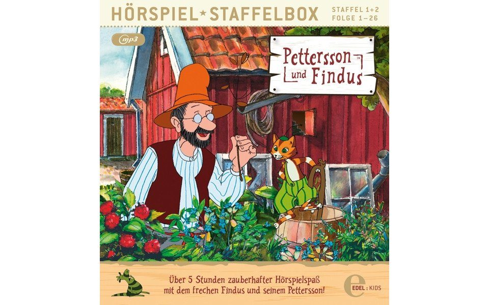 Music & Sounds Hörspiel-CD Pettersson und Findus - Staffelbox, 1 MP3-CD