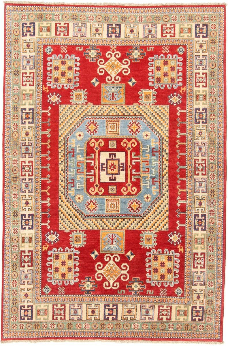 Orientteppich Kazak 175x259 Handgeknüpfter Orientteppich, Nain Trading, rechteckig, Höhe: 5 mm