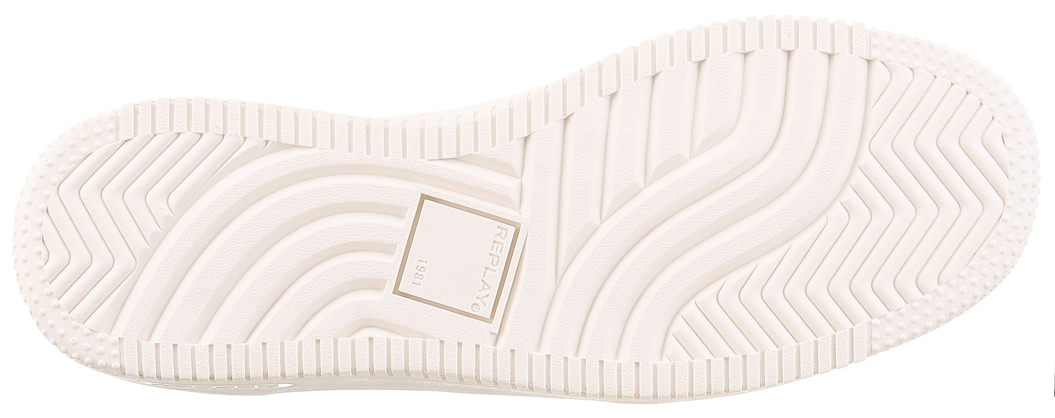 Replay Sneaker Schnürschuh, Halbschuh, Freizeitsneaker mit gepolstertem Schaftrand