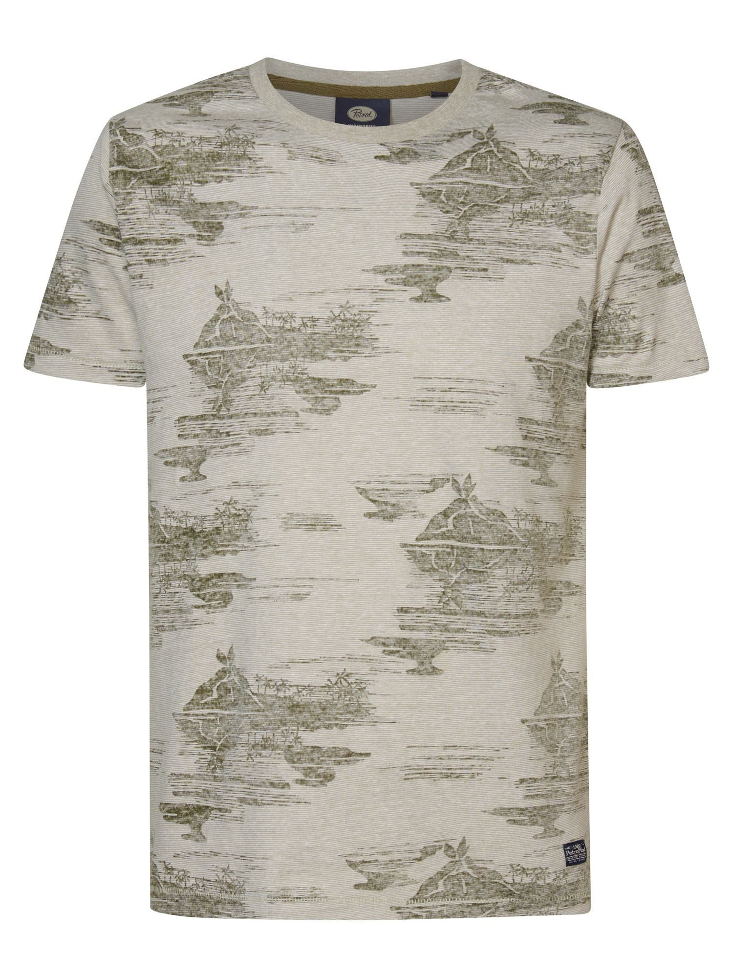 Petrol Industries T-Shirt - Shirt kurzarm - modischer Print - Men T-Shirt SS