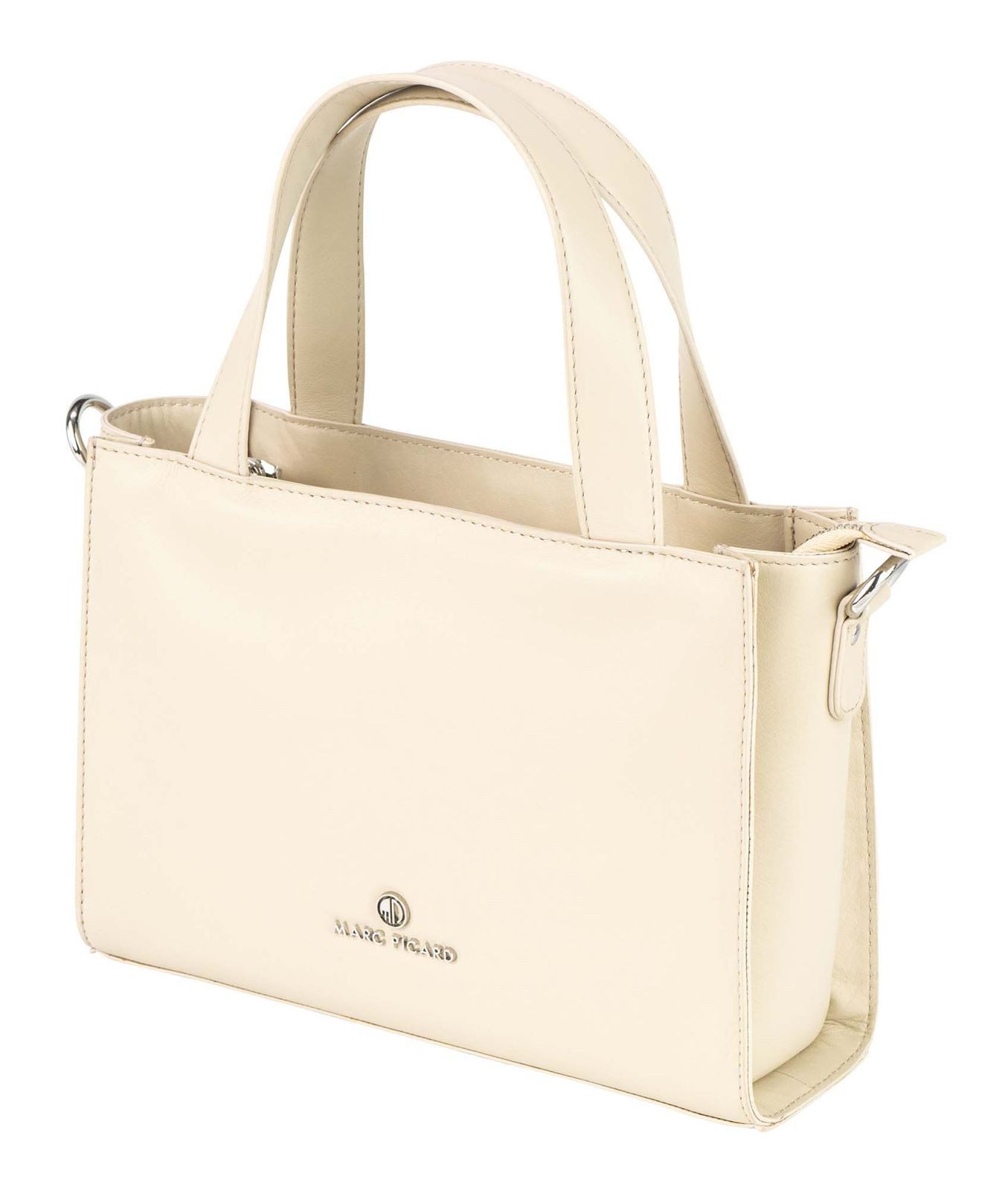 Marc Picard Schultertasche Tote Bag, aus echtem Rindsleder