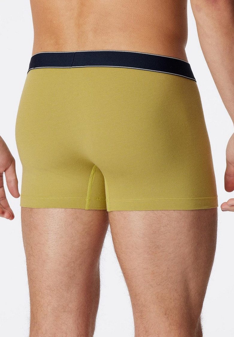 Schiesser Boxershorts Unterwäsche Shorts Modal gestreift lime Herren - 1 St günstig online kaufen