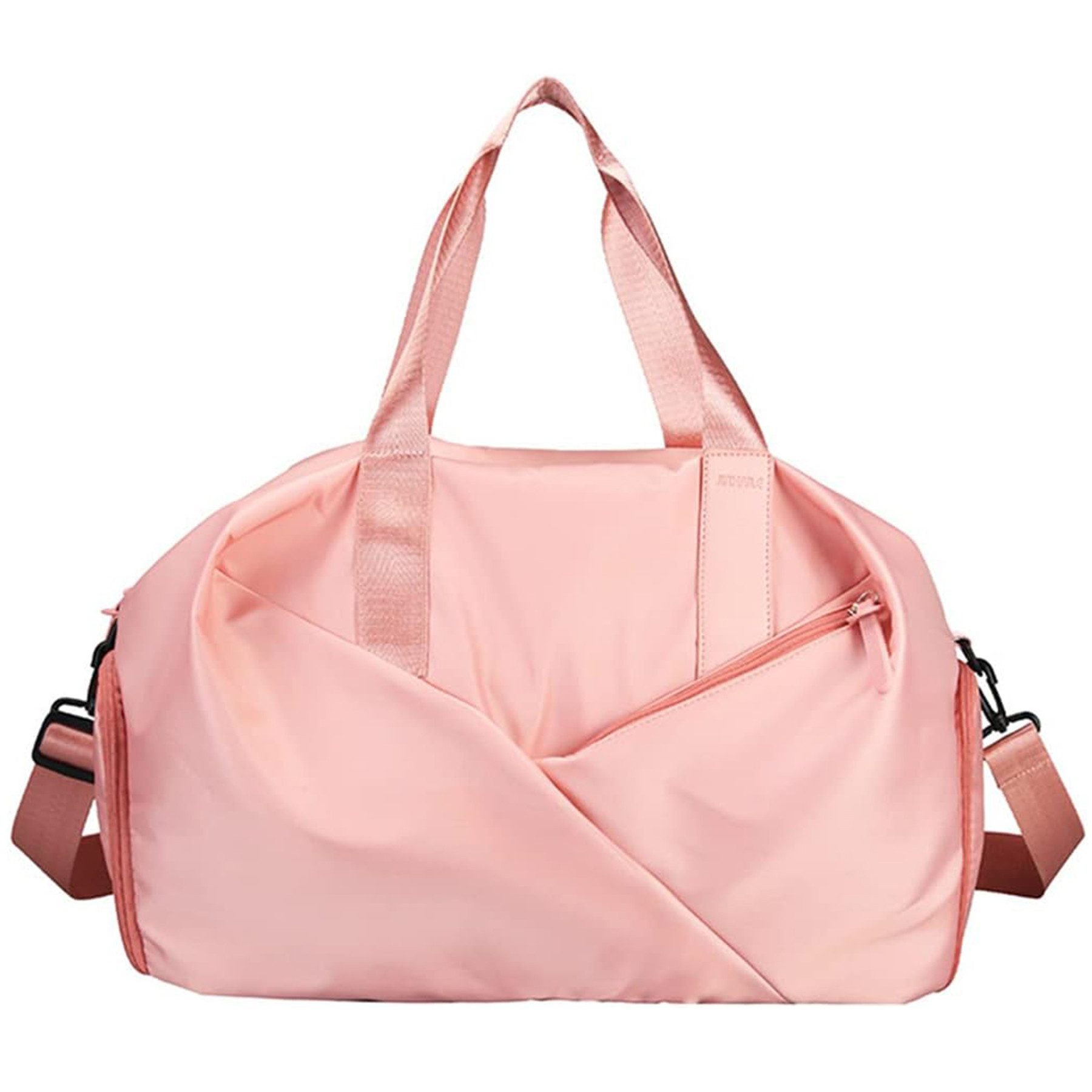 Mutig Sporttasche Große Strandtasche Badetasche wasserdicht wasserdichte für Damen (wasserdichte Übernachtungstasche,Gepäcktasche für Sport &Reisen, mit Schuhbeutel für die Nacht, Leder übergroße Wochenendtasche), große Handgepäcktasche, für Damen und Herren