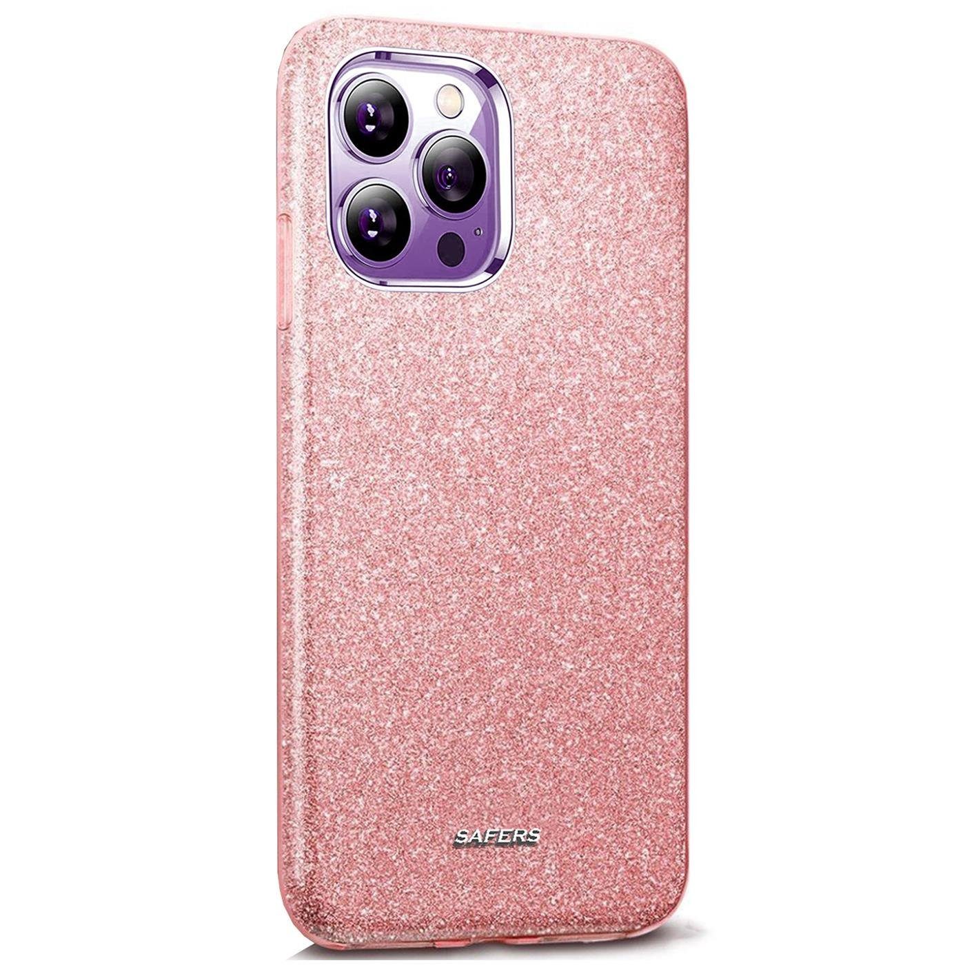 CoolGadget Handyhülle Glitzer Glamour Hülle für Apple iPhone 14 Pro Max 6,7 Zoll, Slim Case mit Glossy Effect Schutzhülle für iPhone 14 Pro Max Hülle