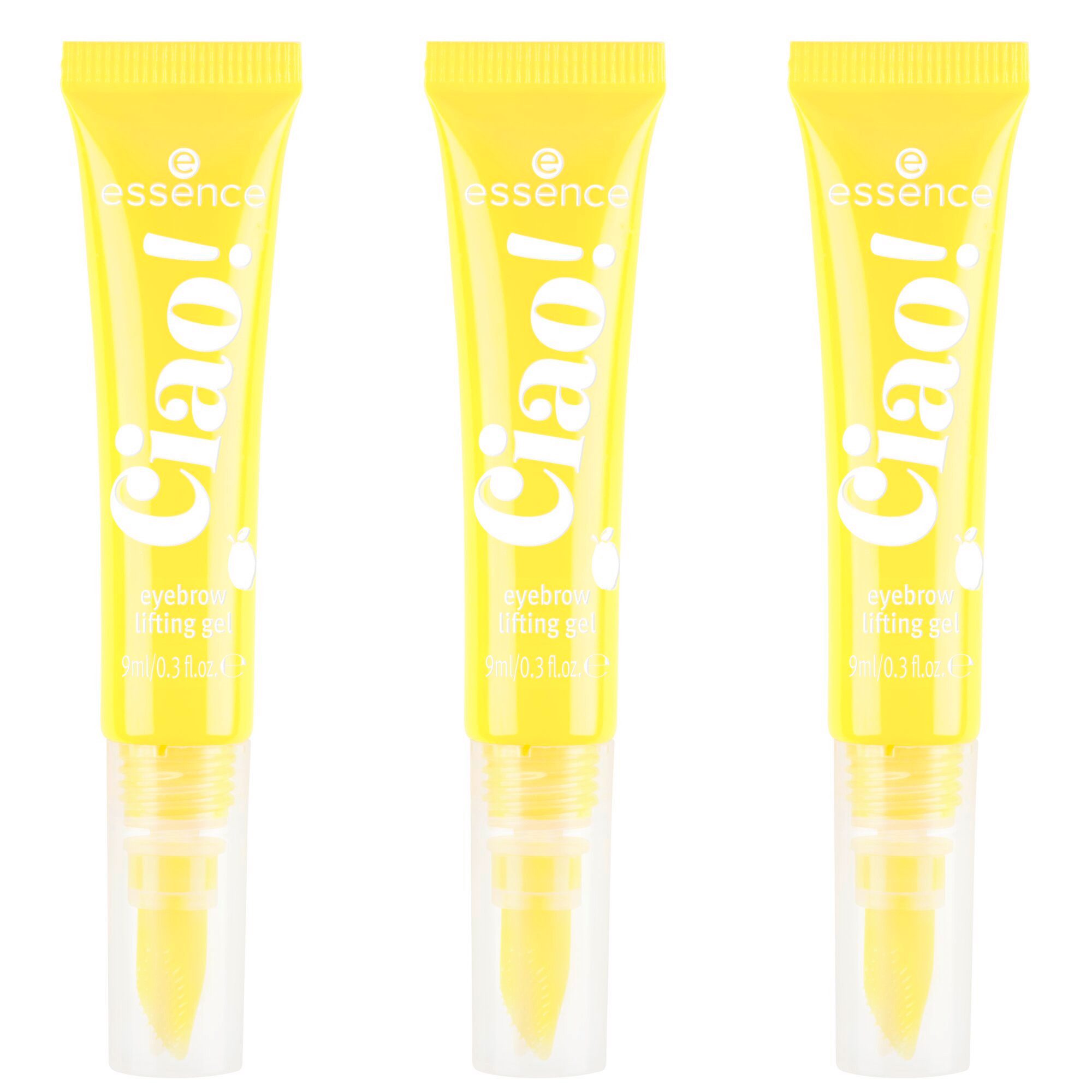 Essence Augenbrauen-Gel Ciao! eyebrow lifting gel, 3-tlg.
