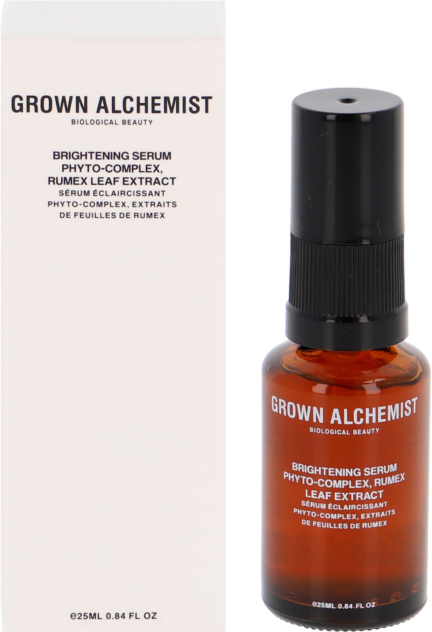 GROWN ALCHEMIST Serum, Leaf Gesichtsserum Extract Rumex Brightening Phyto-Complex