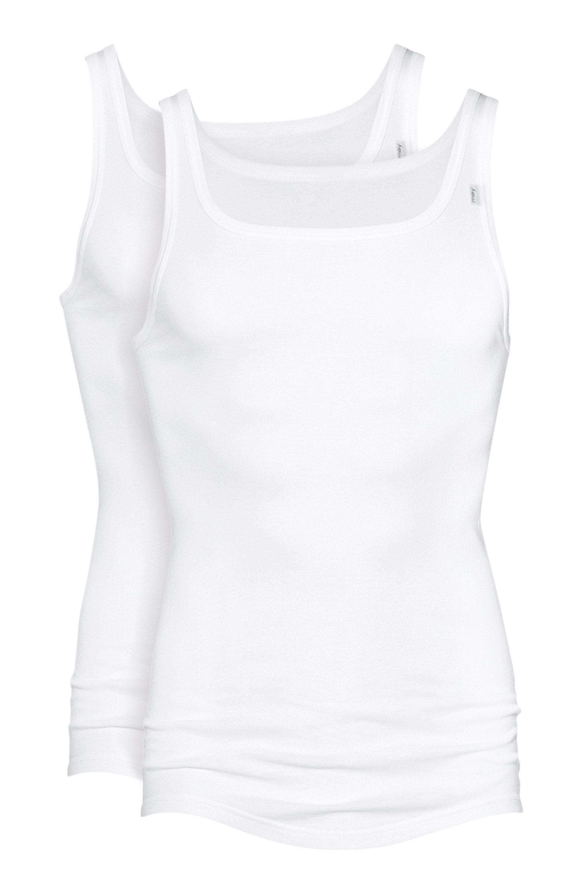 Mey Achselhemd Noblesse (2er Pack) ohne Seitennähte, Rundhalsausschnitt, at günstig online kaufen