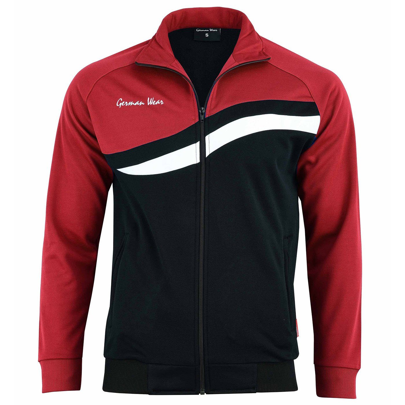 Jogginganzug GW779k, Trainingsanzug Herren Rot German Wear Sportanzug Trainingsanzugs Doppellagig