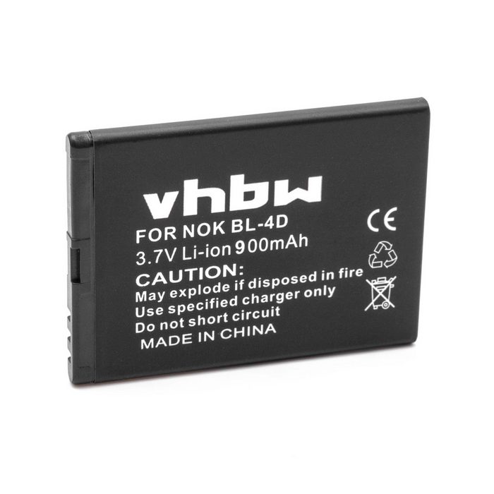 vhbw Ersatz für FLY BL6203 für Mobilfunk (900mAh 3 7V Li-Ion) Smartphone-Akku 900 mAh