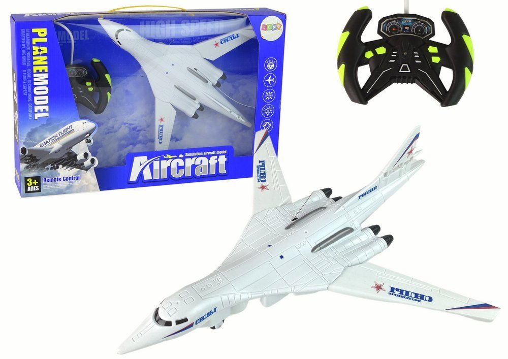 LEAN Toys Spielzeug-Flugzeug Passagierflugzeug Fernbedienung Ferngesteuert günstig online kaufen