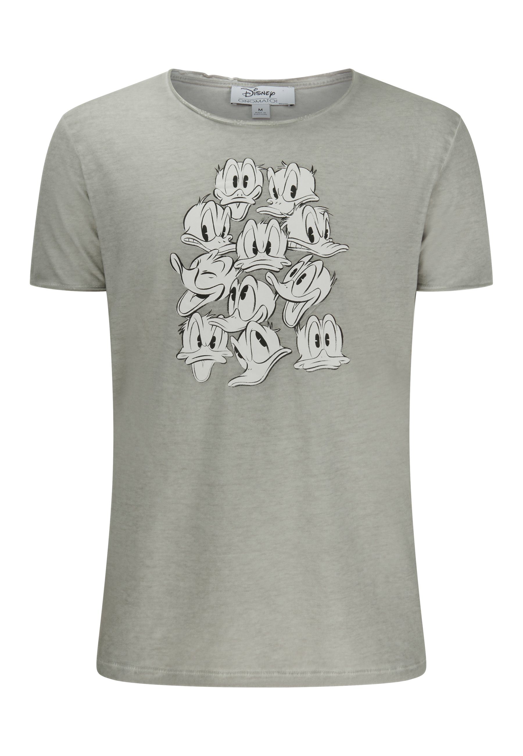 ONOMATO! T-Shirt Donald Duck Herren T-Shirt Kurzarm-Shirt