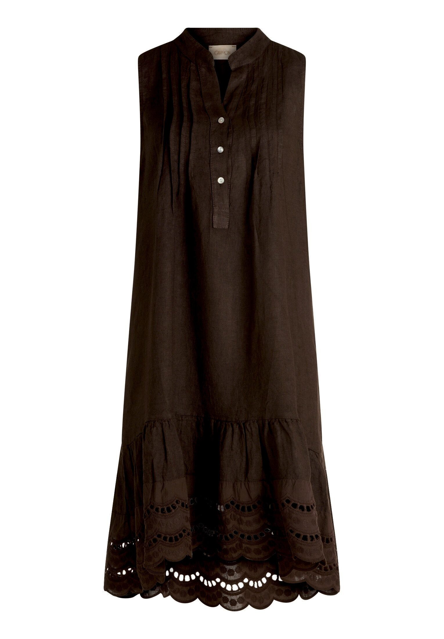 Cartoon Druckkleid Damen mit Stickerei