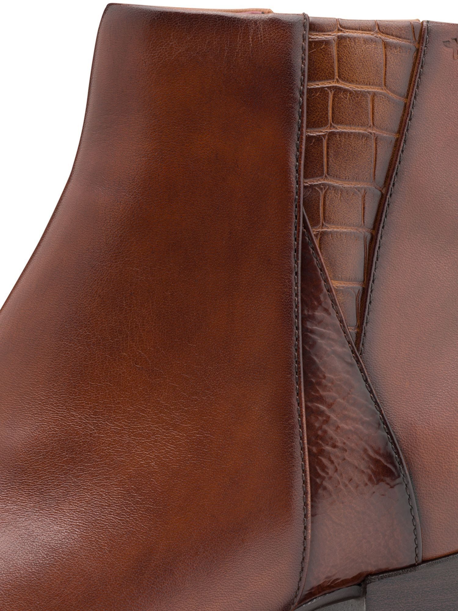 Tamaris ANTIslide, COMFORT-Lining, TOUCH-IT aus Leder Stiefelette ANTIslide