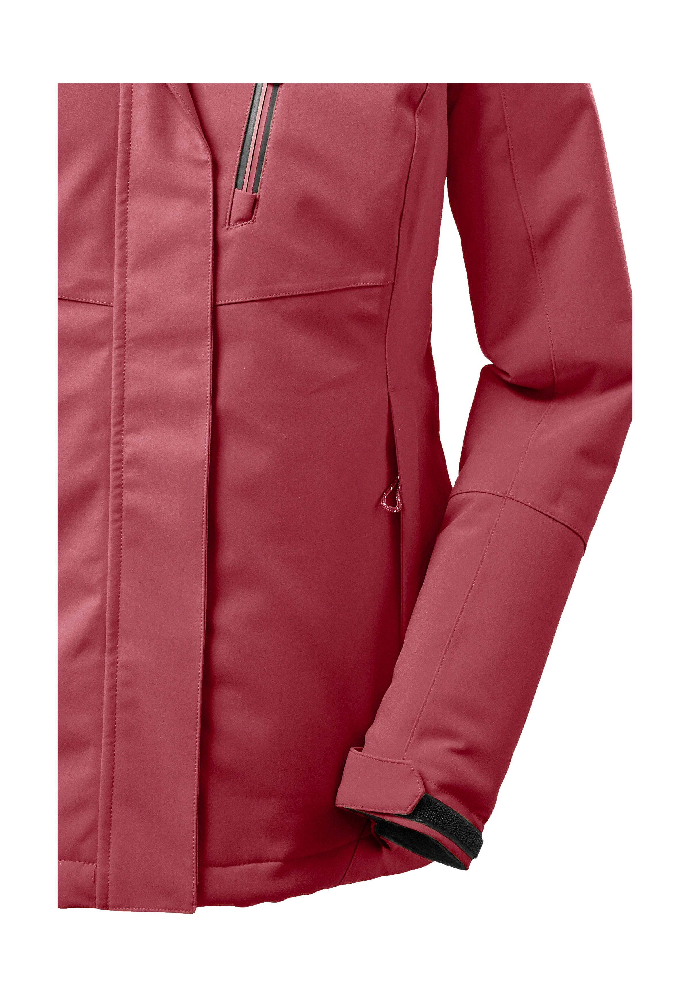 Killtec Outdoorjacke KOW 140 WMN JCKT Wasserdichte Damenjacke, atmungsaktiv, abnehmbare Kapuze – Bild 4 von 5