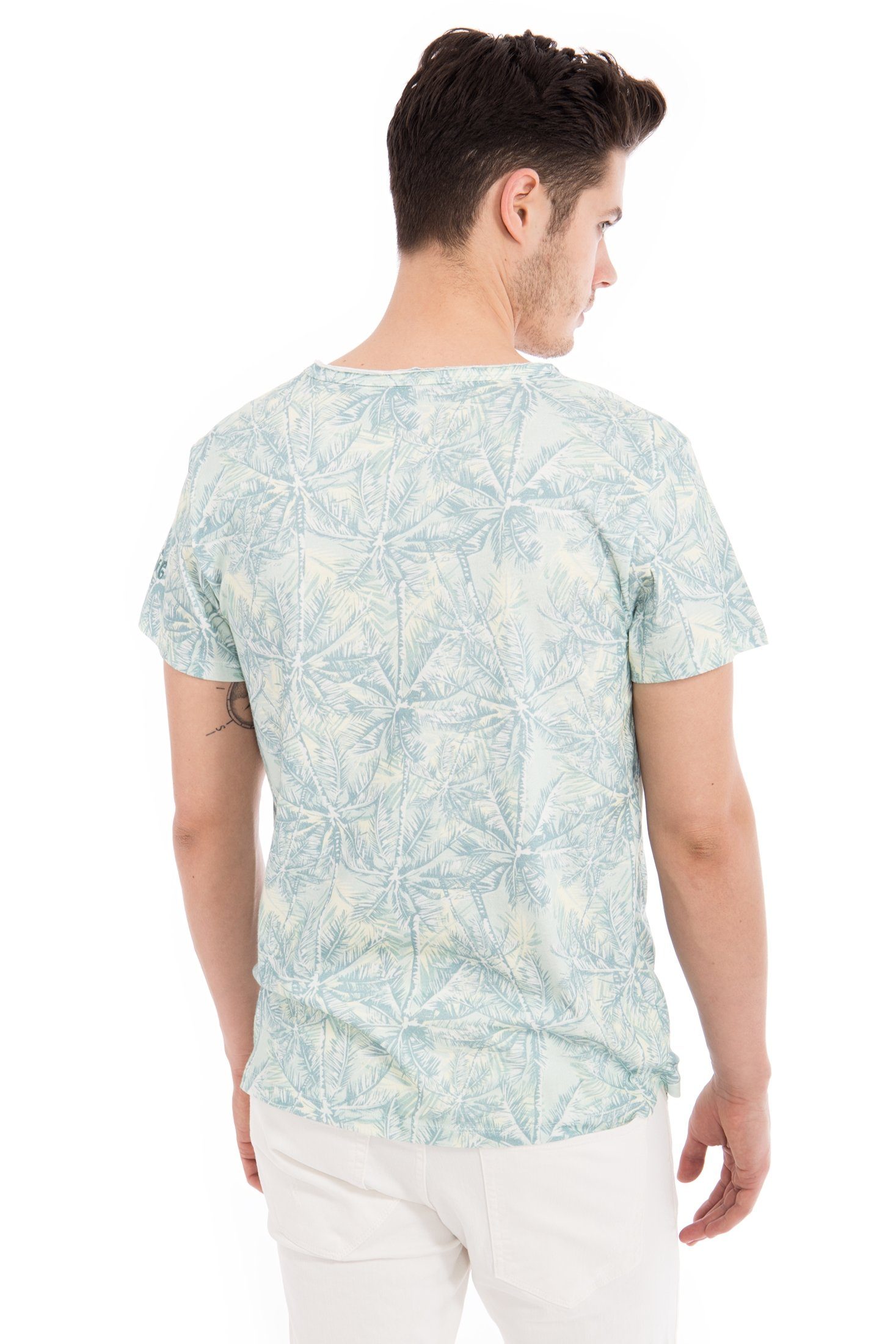 Way Tasche grün of & Tropical T-Shirt Glory Print